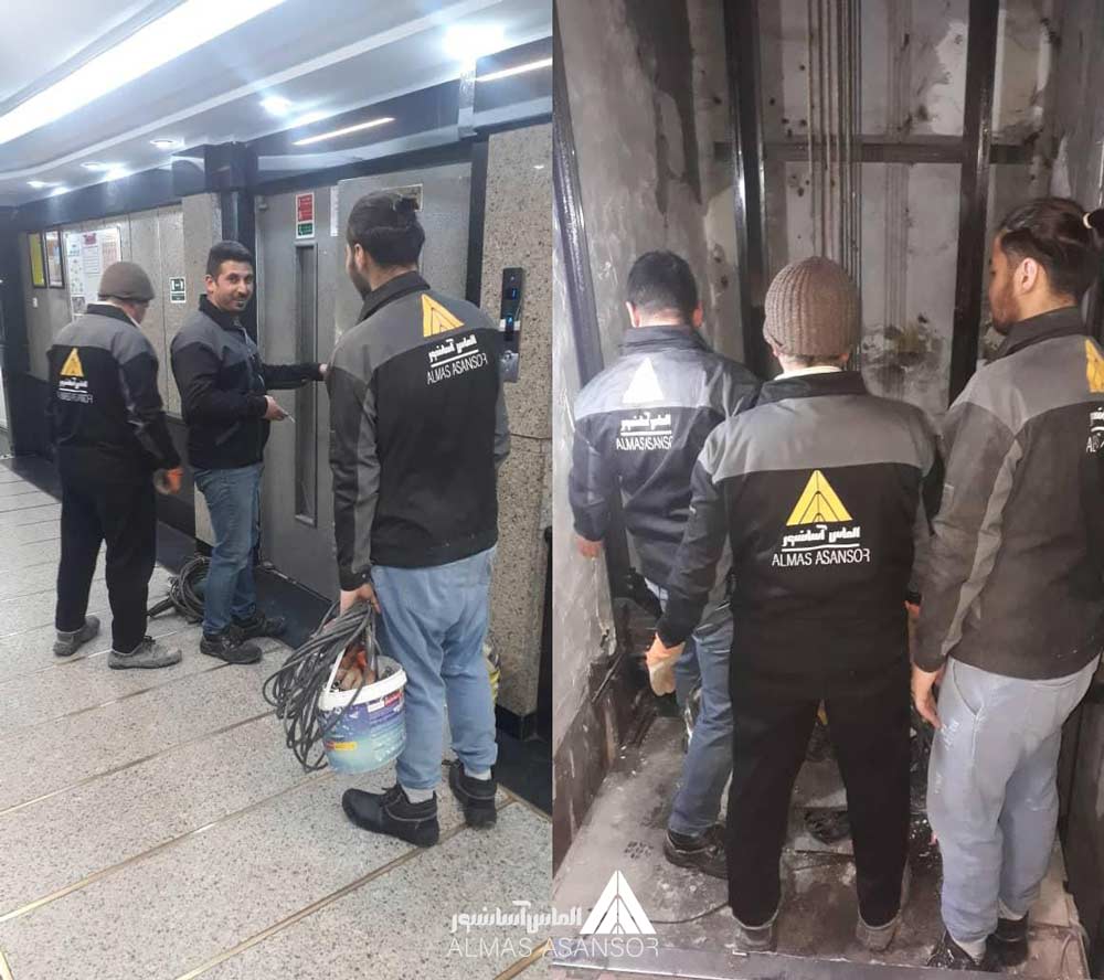 بازسازی آسانسور